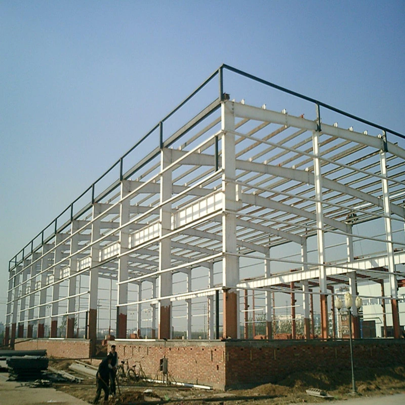 Low Cost Workshop Structural Fabrication Storage Shed Warehouse Construction Steel Building Material with Welded H Section