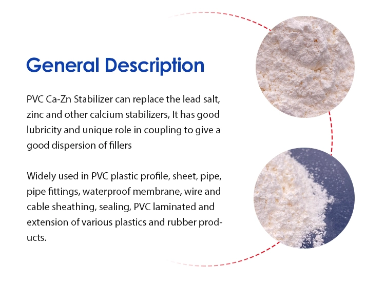 Environment-Friendly PVC Ca Zn Heat Stabilizer for PVC Plastics
